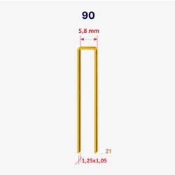 Zszywki typ 90 / 21mm (10000 szt.)