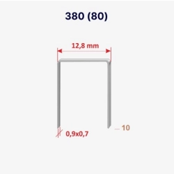 Zszywki typ 380 / 10mm (18000 szt.)